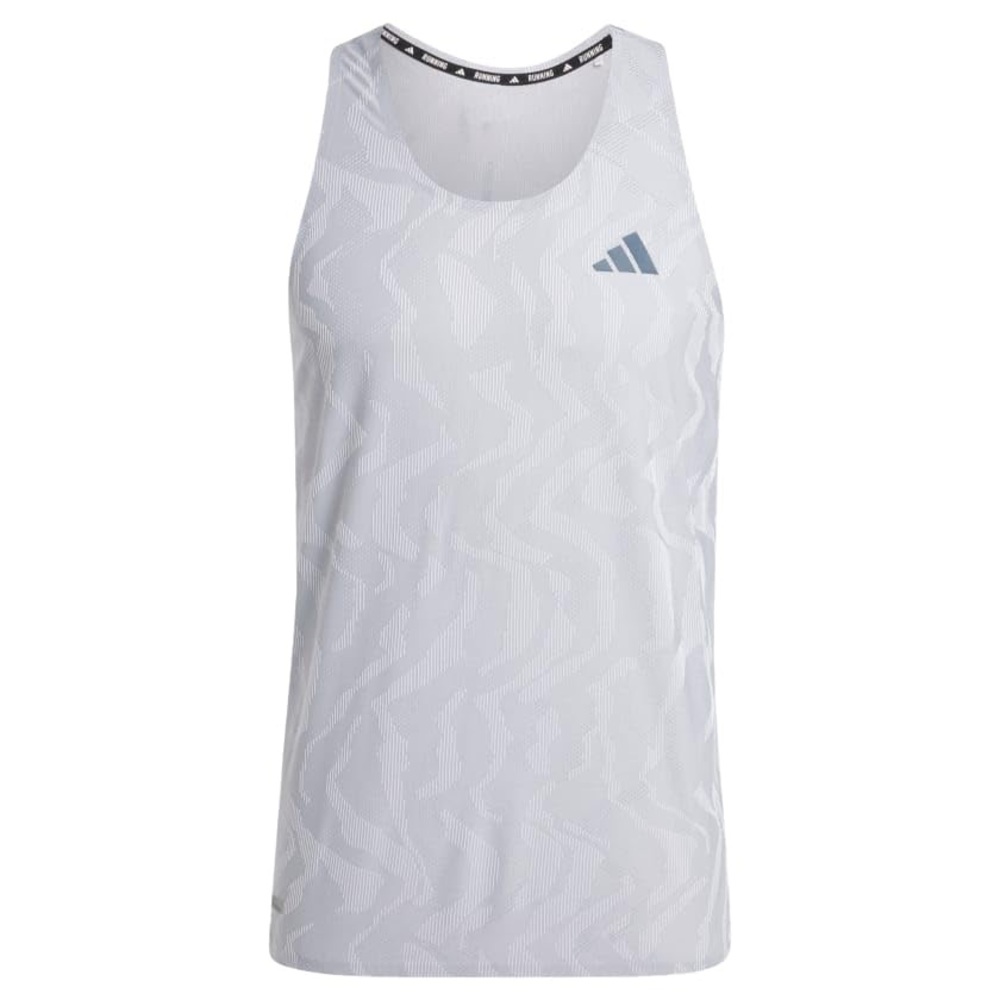 Adidas Light Gray Patterned Tank Top